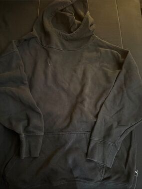 JoyLab Black Funnel Neck Hoodie Sweatshirt